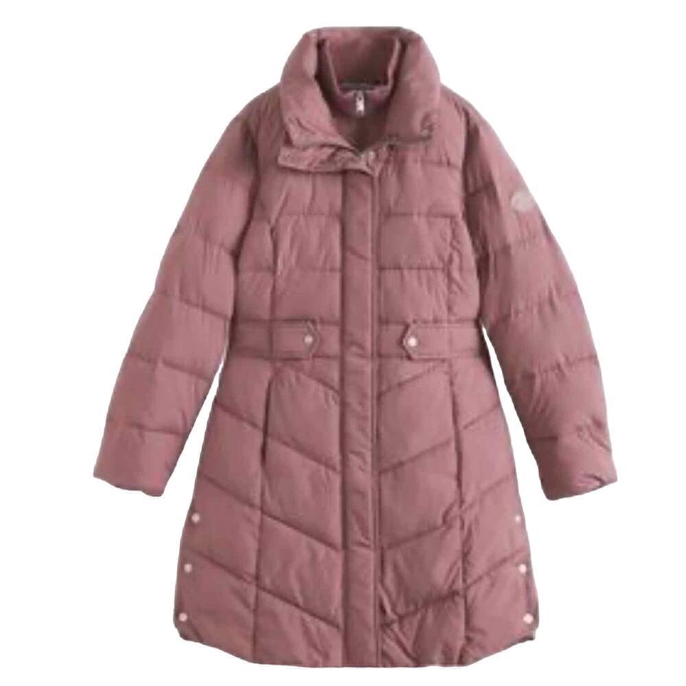 Andrew Marc Adler Puffer Water Resistant Jacket Size Xl Mauve Premium Loft